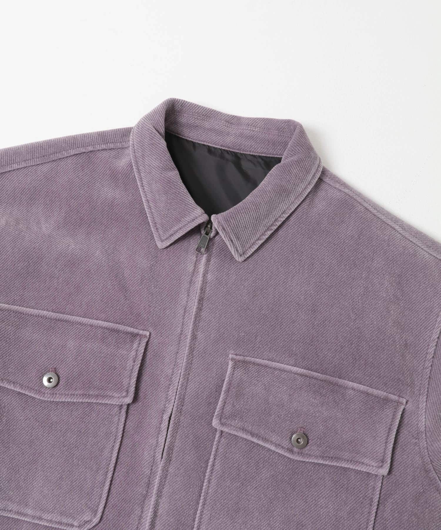 SENSE OF PLACE by URBAN RESEARCH「ヴィンテージツイルZIPブルゾン」|ブルゾン・スタジャン|