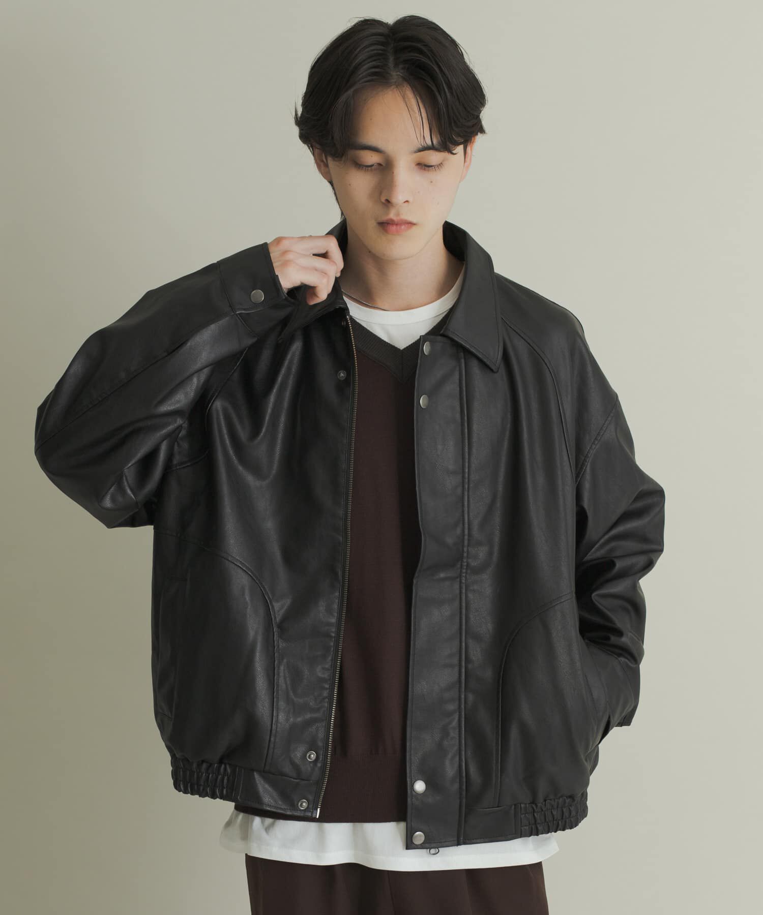 SENSE OF PLACE by URBAN RESEARCH「FLブルゾン」|ブルゾン・スタジャン|