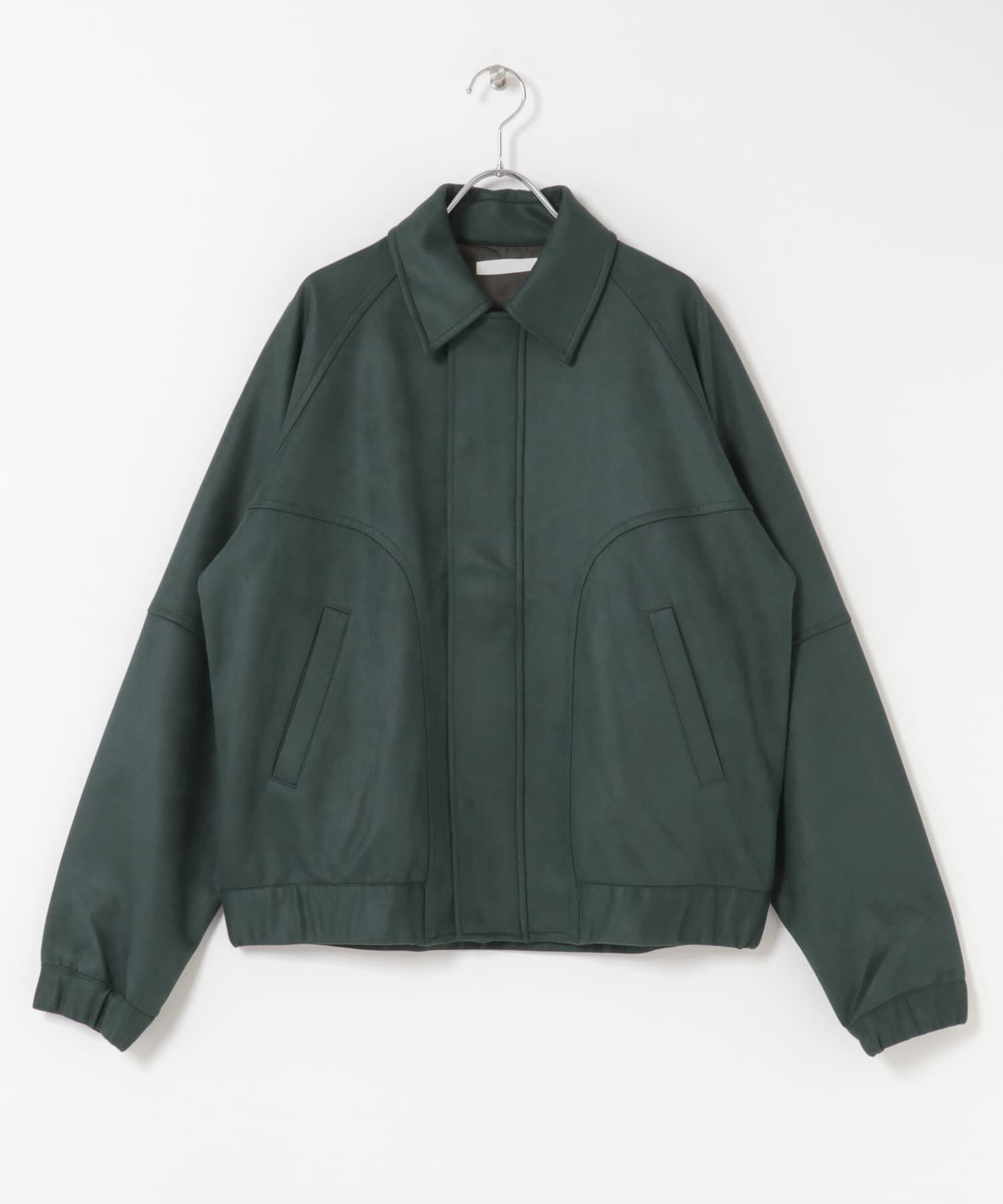 SENSE OF PLACE by URBAN RESEARCH「『ユニセックス』ツイルスエードタッチZIPブルゾン」|ブルゾン・スタジャン|