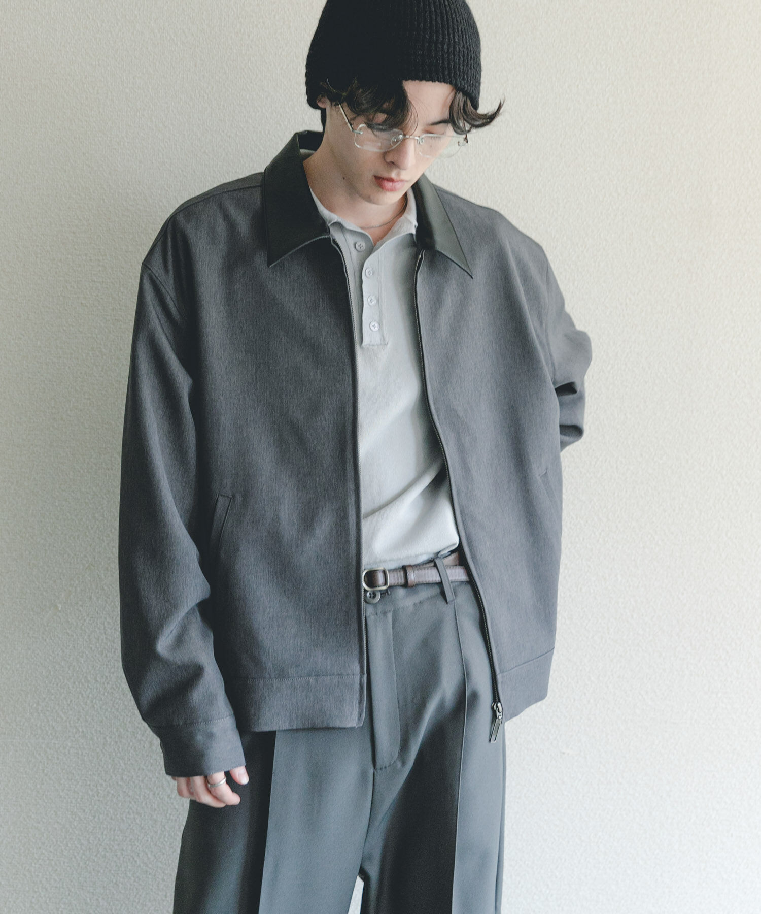 SENSE OF PLACE by URBAN RESEARCH「FLカラージップブルゾン」|ブルゾン・スタジャン|