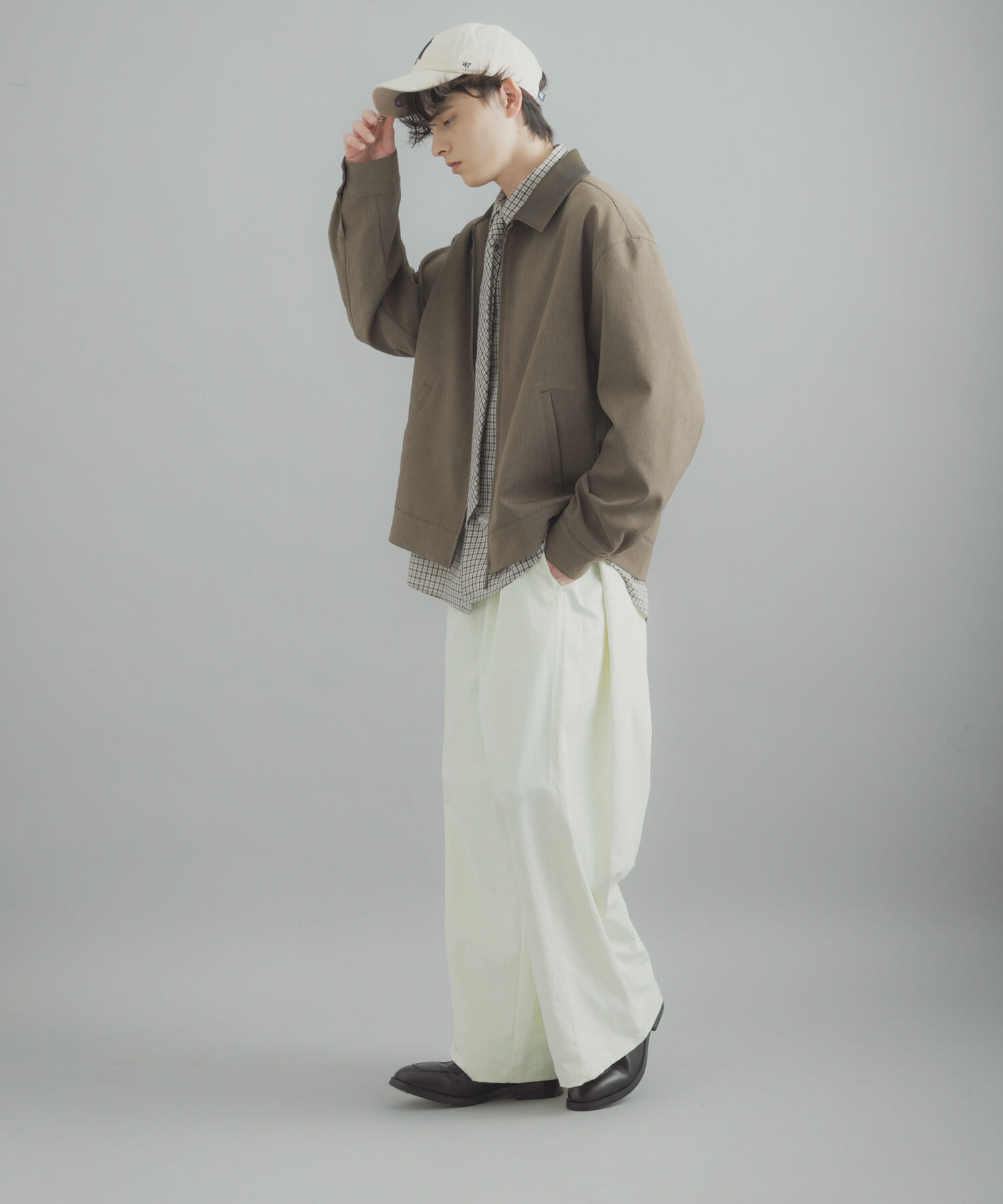 SENSE OF PLACE by URBAN RESEARCH「FLカラージップブルゾン」|ブルゾン・スタジャン|