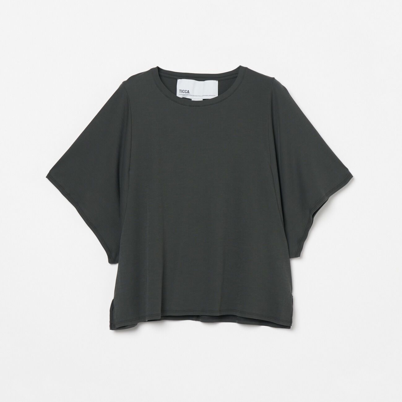  「TICCA WIDE SLEEVE PULLOVER」|Tシャツ・カットソー|カーキ
