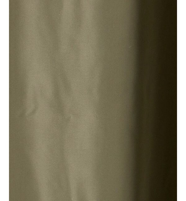  「ライトタフタフードロングブルゾン」|ブルゾン・スタジャン|