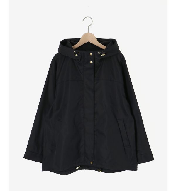 le.coeur blanc「ツイルストレッチフードブルゾン」|ブルゾン・スタジャン|