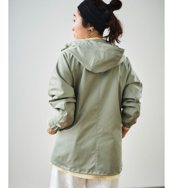 le.coeur blanc「ツイルストレッチフードブルゾン」|ブルゾン・スタジャン|