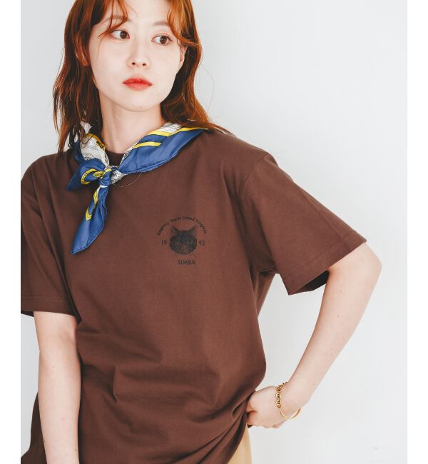  「Regency Worksネコプリント&times;モチーフT」|Tシャツ・カットソー|