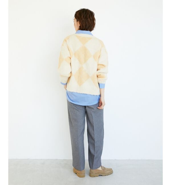  「TORRAZZO DONNA別注アーガイルニットカーデ」|カーディガン|