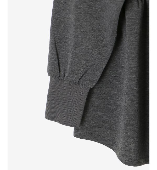  「【吸湿発熱】ギャザーレイヤープルオーバー」|Tシャツ・カットソー|