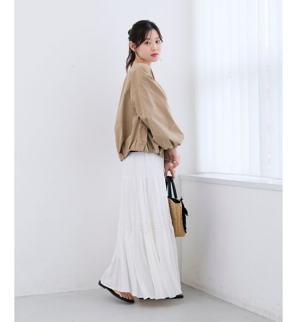  「サーブルクロスバルーンブルゾン」|ブルゾン・スタジャン|