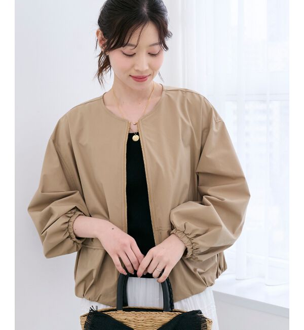  「サーブルクロスバルーンブルゾン」|ブルゾン・スタジャン|