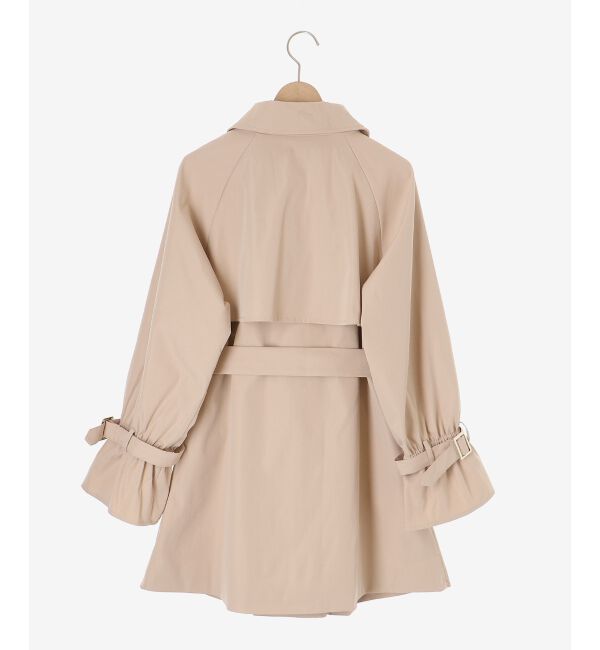 MAJESTICLEGON「ビット付ミディトレンチコート」|トレンチコート|