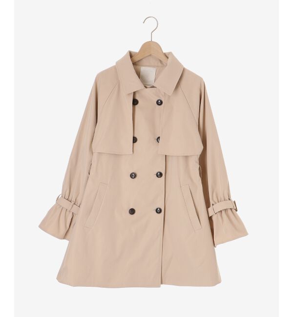 MAJESTICLEGON「ビット付ミディトレンチコート」|トレンチコート|
