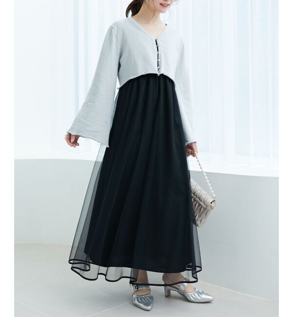 MAJESTICLEGON「レディラメニットカーデ」|カーディガン|