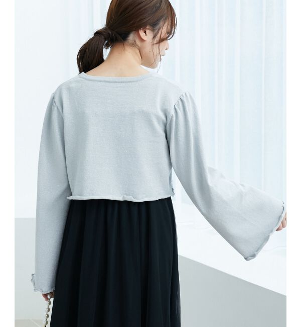 MAJESTICLEGON「レディラメニットカーデ」|カーディガン|