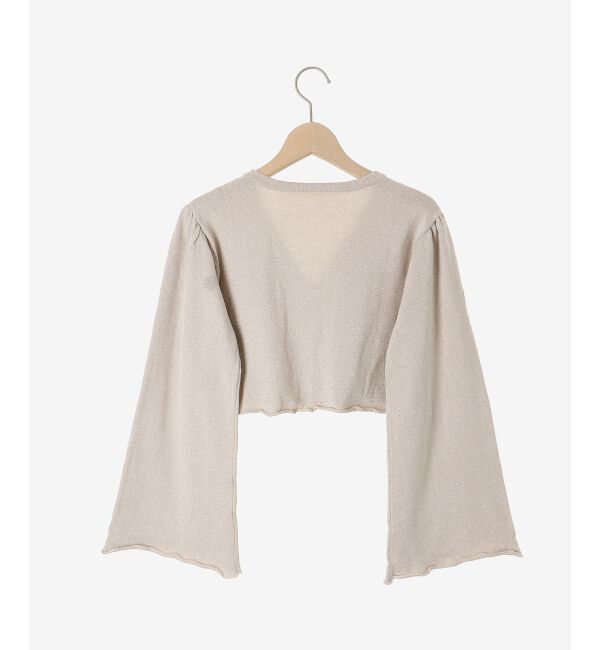 MAJESTICLEGON「レディラメニットカーデ」|カーディガン|