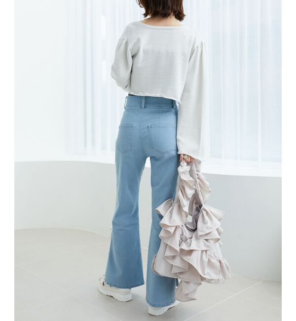 MAJESTICLEGON「レディラメニットカーデ」|カーディガン|