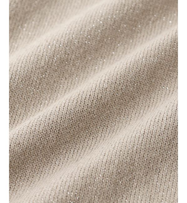 MAJESTICLEGON「レディラメニットカーデ」|カーディガン|