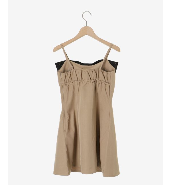  「キラキラビッグリボンミニワンピ」|ワンピース|