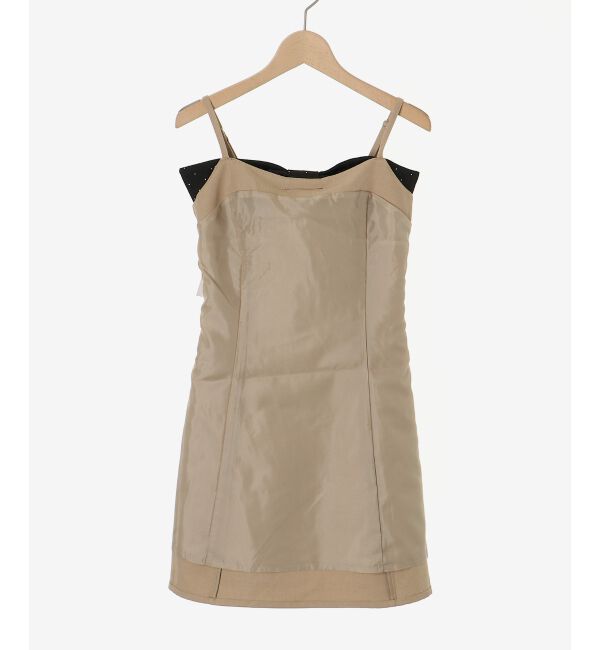  「キラキラビッグリボンミニワンピ」|ワンピース|