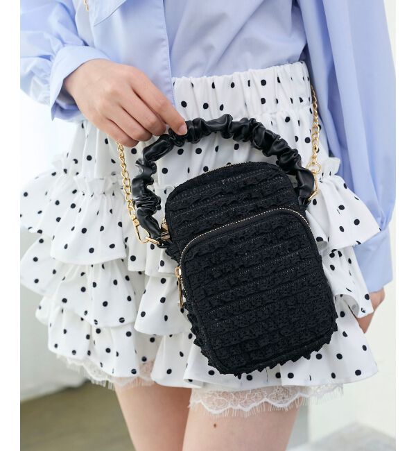  「レースフリルマルチショルダー」|ショルダー・メッセンジャー|