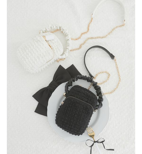  「レースフリルマルチショルダー」|ショルダー・メッセンジャー|