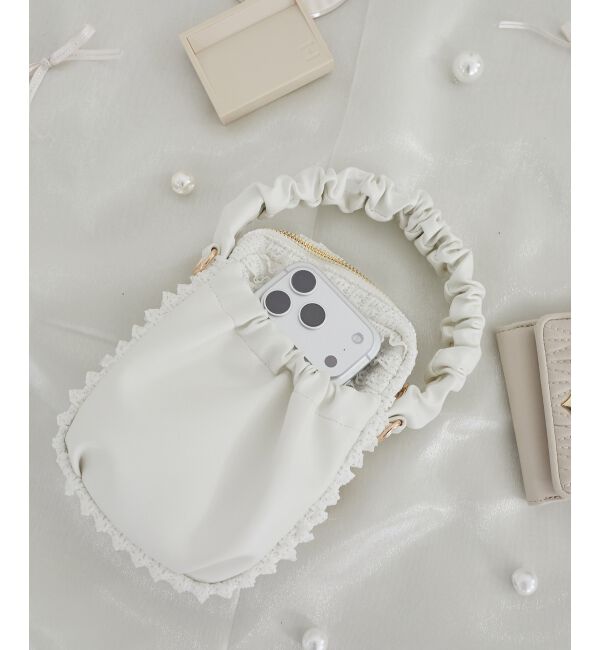  「レースフリルマルチショルダー」|ショルダー・メッセンジャー|