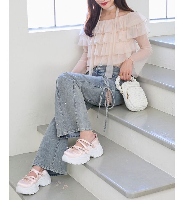  「レースフリルマルチショルダー」|ショルダー・メッセンジャー|