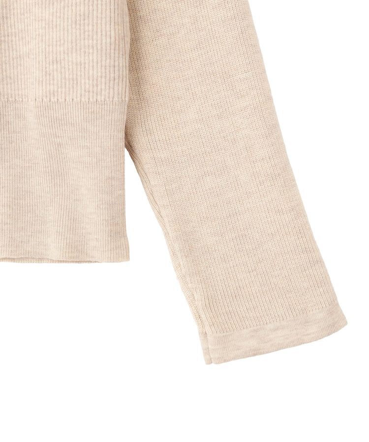 earth music&ecology「襟付きニットアンサンブル」|カーディガン|