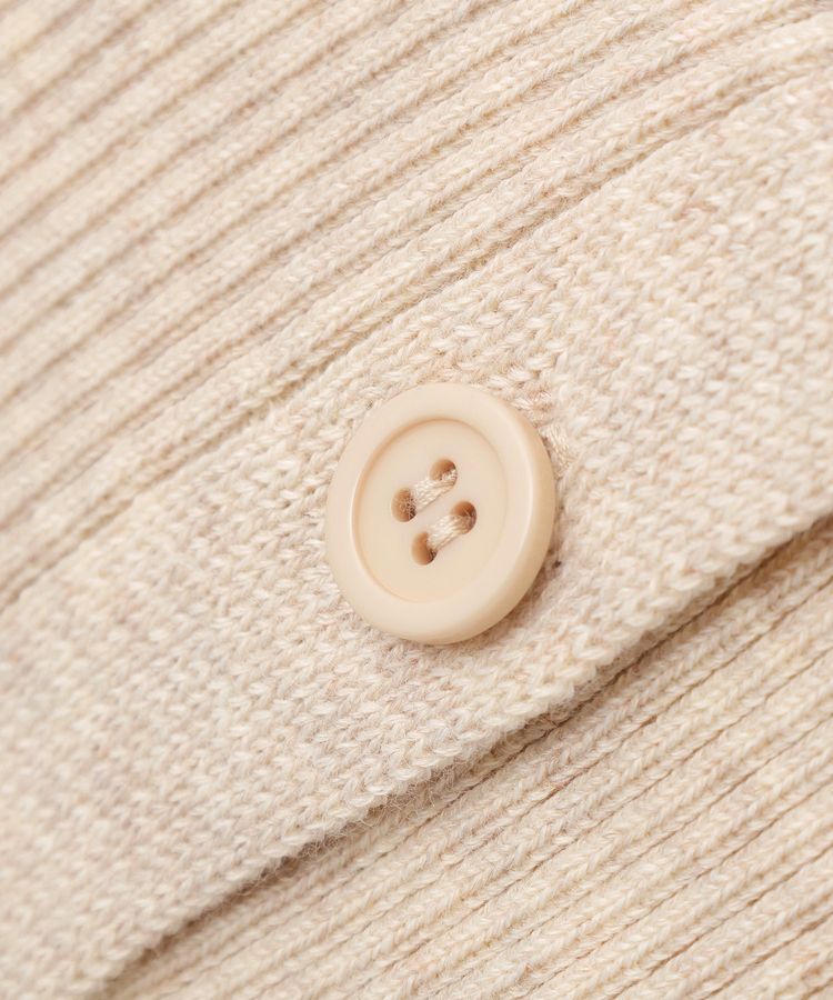 earth music&ecology「襟付きニットアンサンブル」|カーディガン|