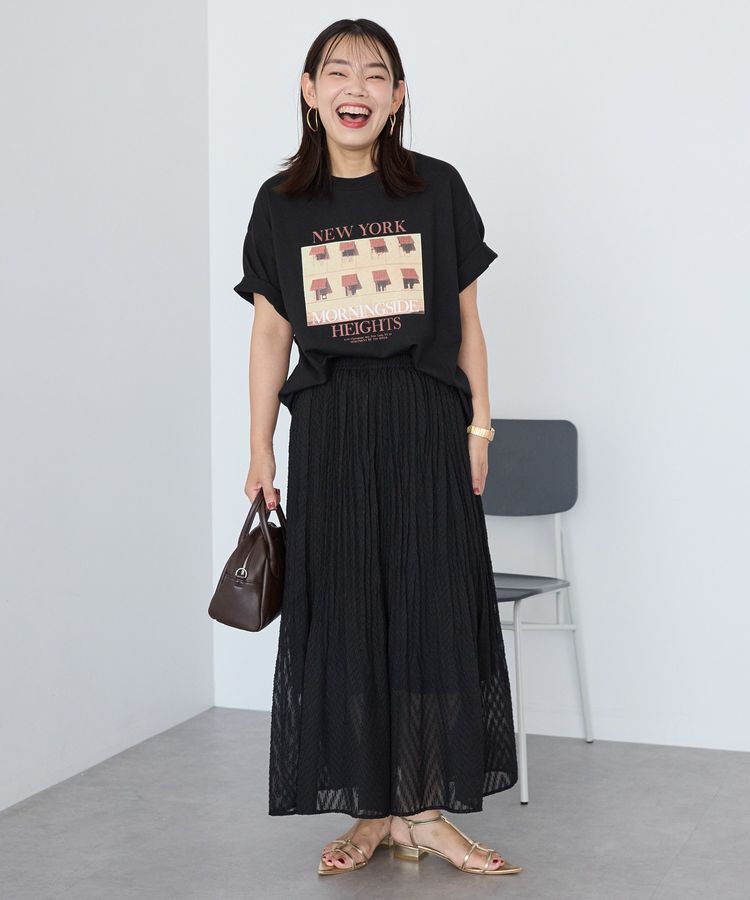 AMERICAN HOLIC「カットジャガードプリーツスカート」|スカート|