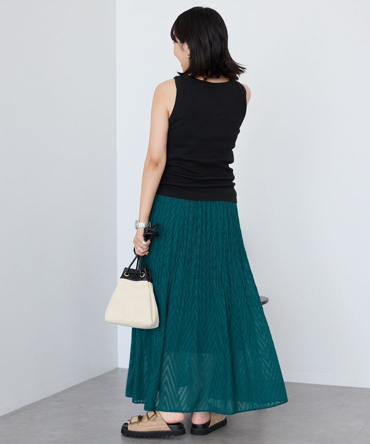 AMERICAN HOLIC「カットジャガードプリーツスカート」|スカート|