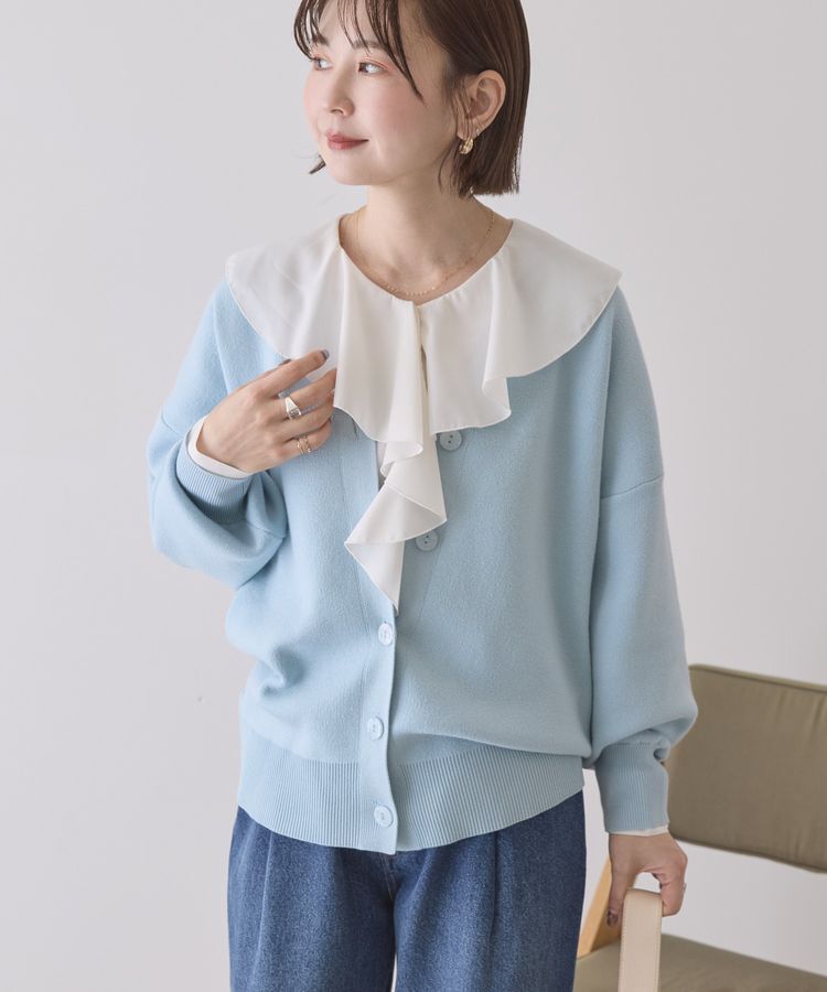 AMERICAN HOLIC「Vネックニットカーディガン」|カーディガン|