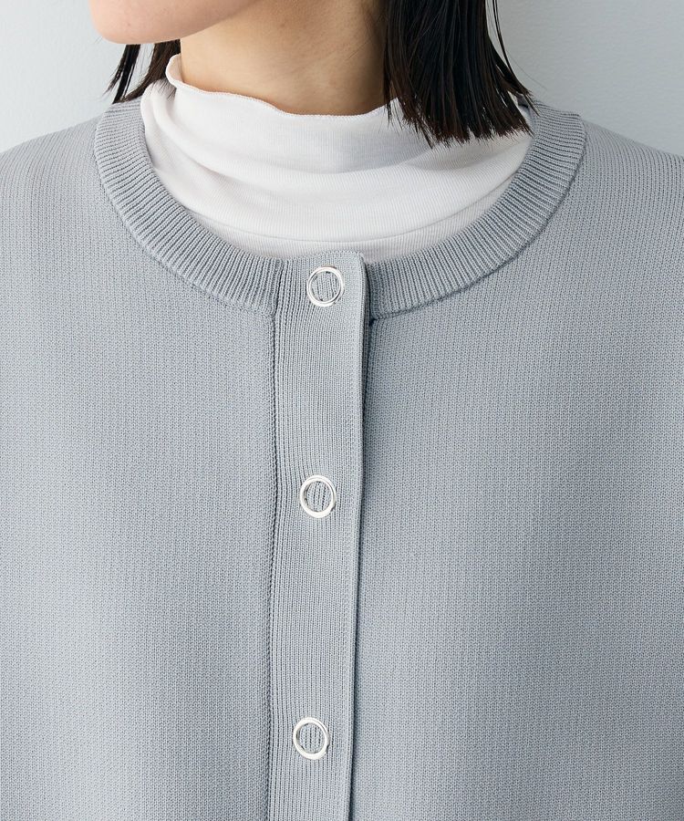 Green Parks「リングドットニットコーディガン」|カーディガン|