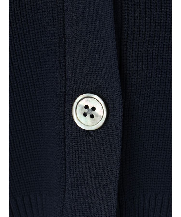 Editt by YECCA VECCA「タックスリットVネックカーディガン」|カーディガン|