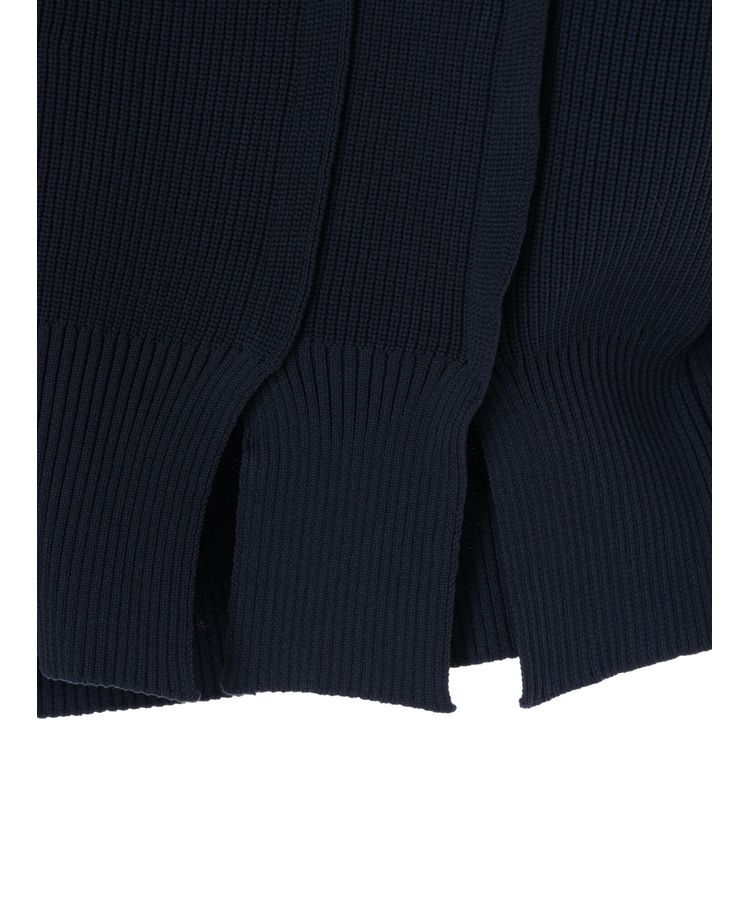 Editt by YECCA VECCA「タックスリットVネックカーディガン」|カーディガン|