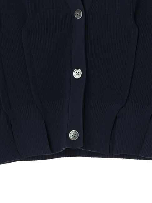 Editt by YECCA VECCA「タックスリットVネックカーディガン」|カーディガン|