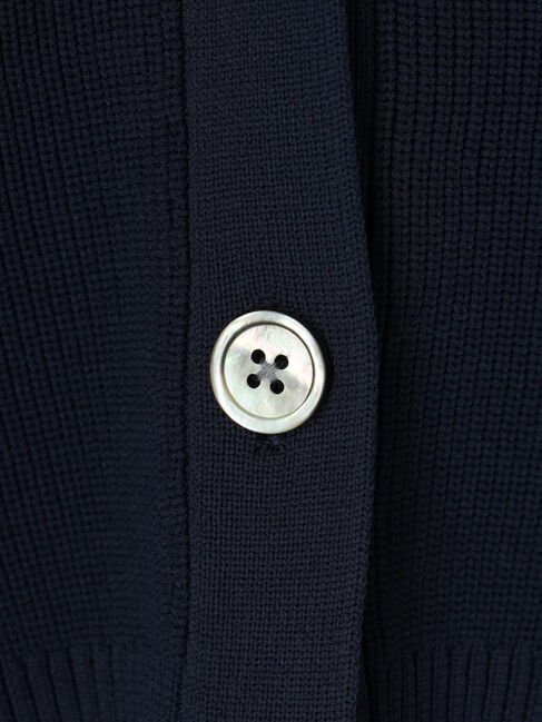 Editt by YECCA VECCA「タックスリットVネックカーディガン」|カーディガン|