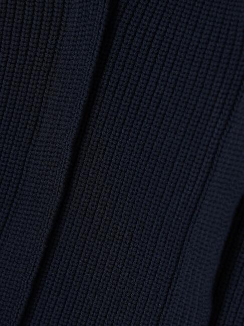 Editt by YECCA VECCA「タックスリットVネックカーディガン」|カーディガン|