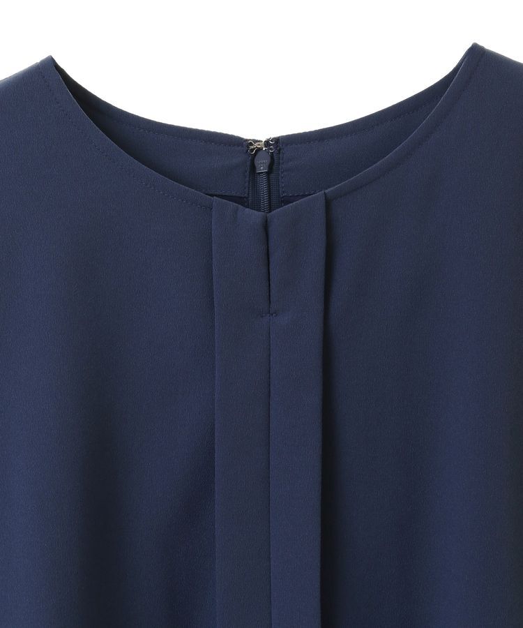 YECCA VECCA「ジョーゼットプリーツワンピース」|ワンピース|