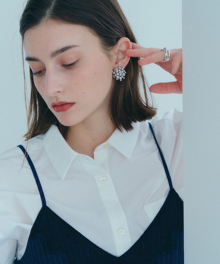 YECCA VECCA「ボリュームボールイヤリング」|イヤリング|