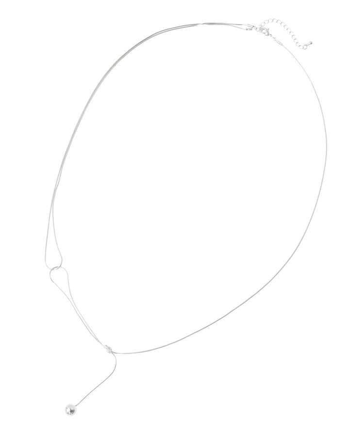 YECCA VECCA「アシメデザインワントップネックレス」|ネックレス|