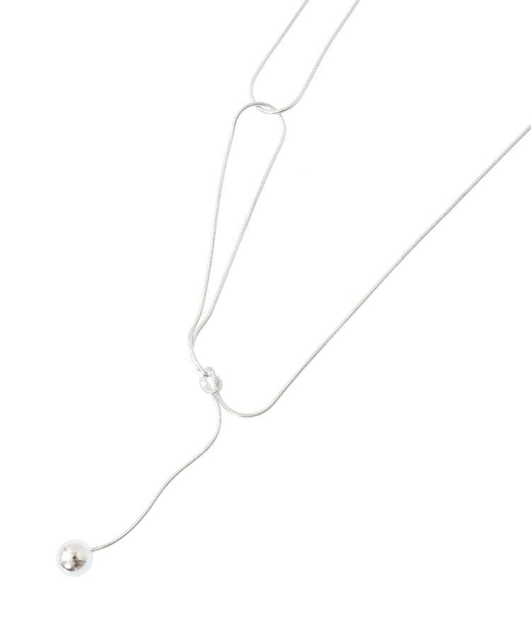 YECCA VECCA「アシメデザインワントップネックレス」|ネックレス|