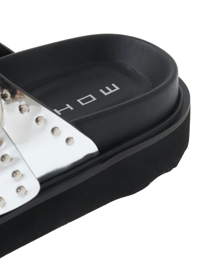 YECCA VECCA「【MOHI】メタルスタッズサンダル」|サンダル|