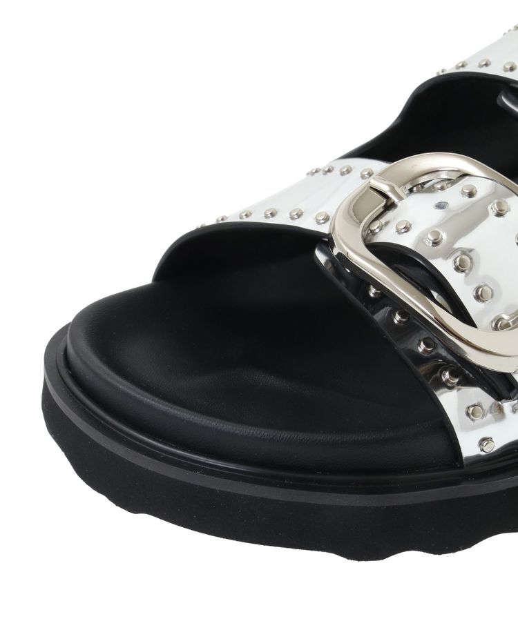 YECCA VECCA「【MOHI】メタルスタッズサンダル」|サンダル|