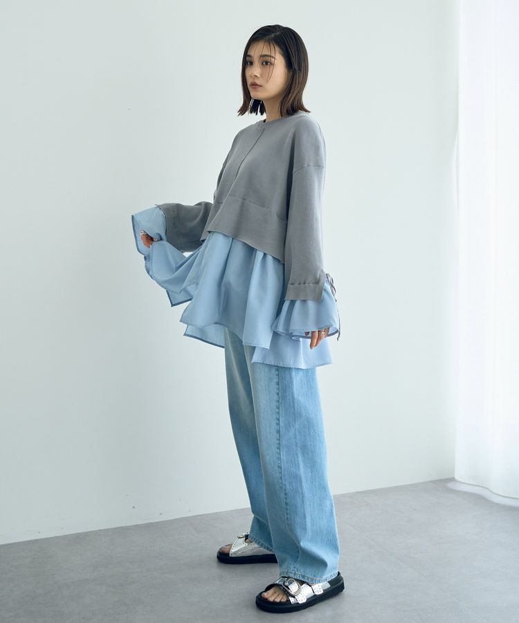 YECCA VECCA「【MOHI】メタルスタッズサンダル」|サンダル|