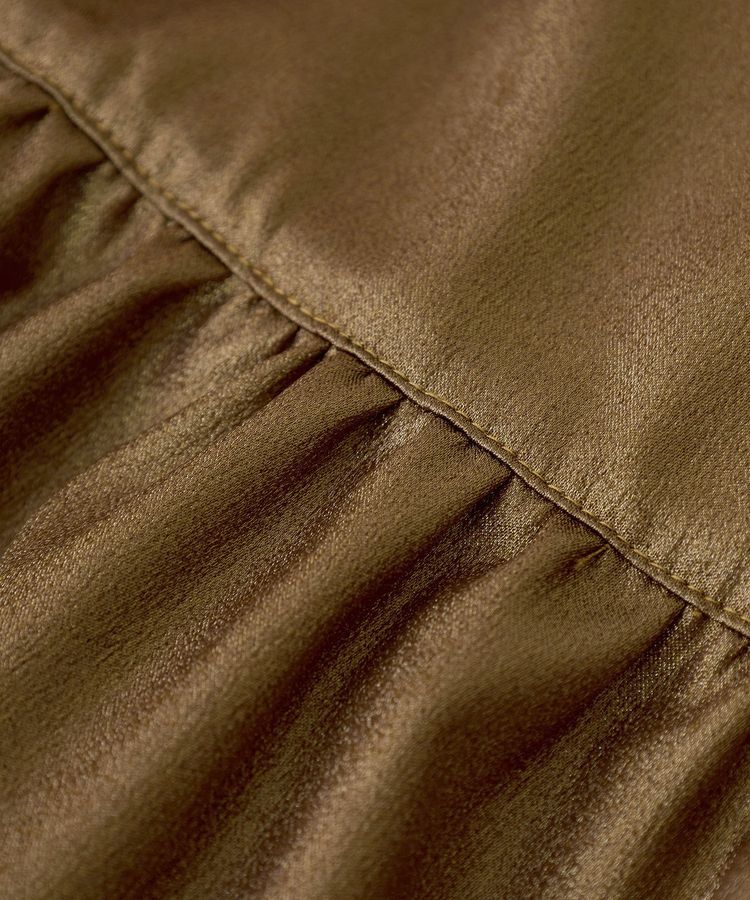 YECCA VECCA「シャイニーオーバーキャミ」|キャミソール|