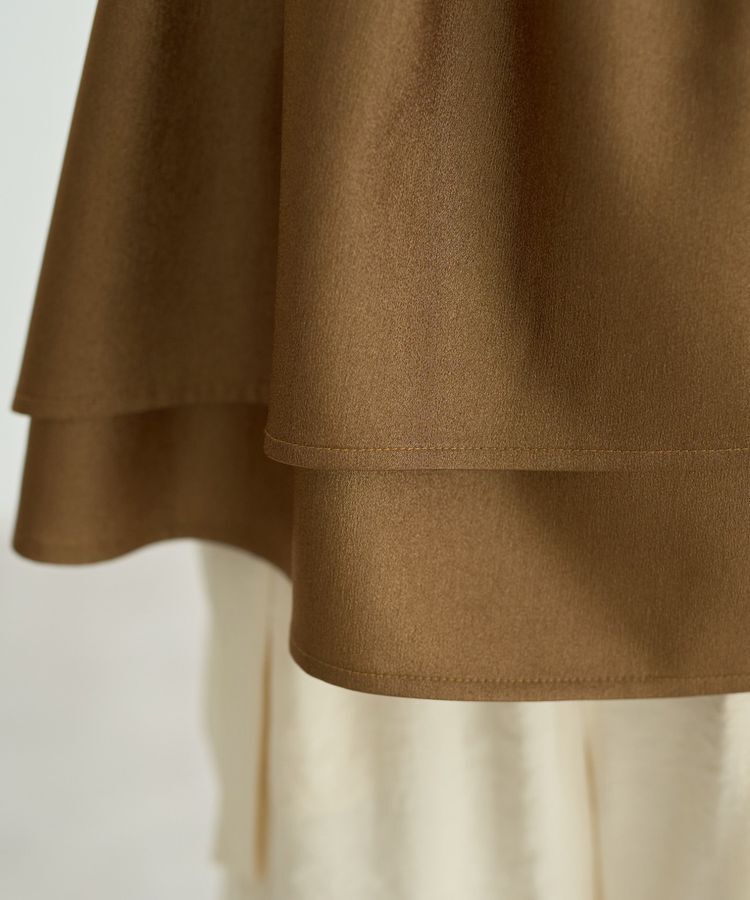 YECCA VECCA「シャイニーオーバーキャミ」|キャミソール|