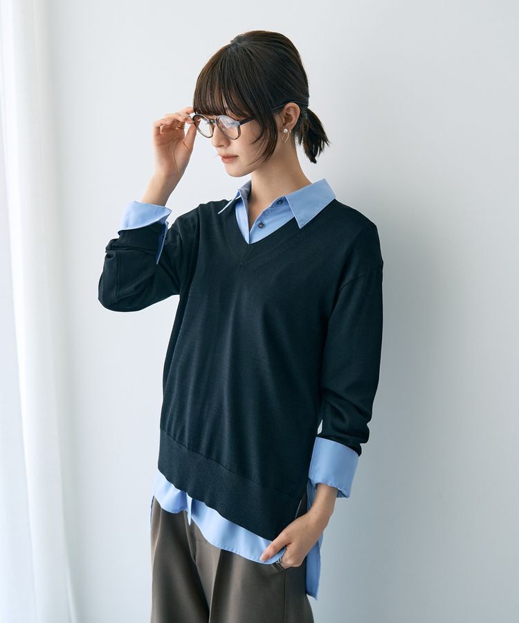 YECCA VECCA「ロングシャツ」|シャツ・ブラウス|