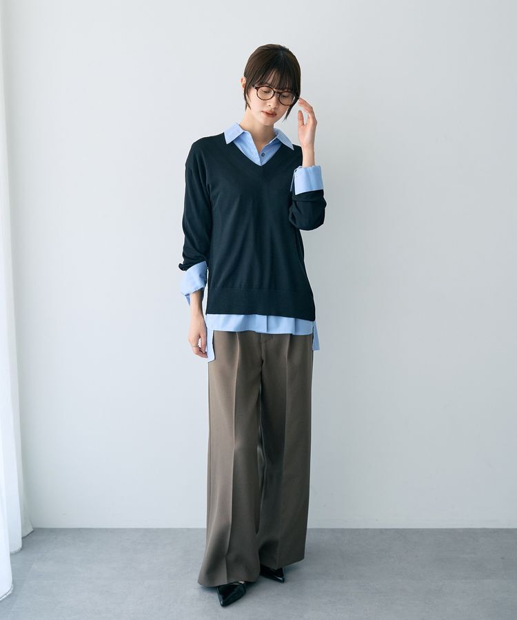 YECCA VECCA「ロングシャツ」|シャツ・ブラウス|