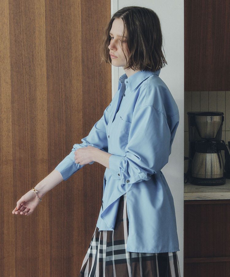 YECCA VECCA「ロングシャツ」|シャツ・ブラウス|